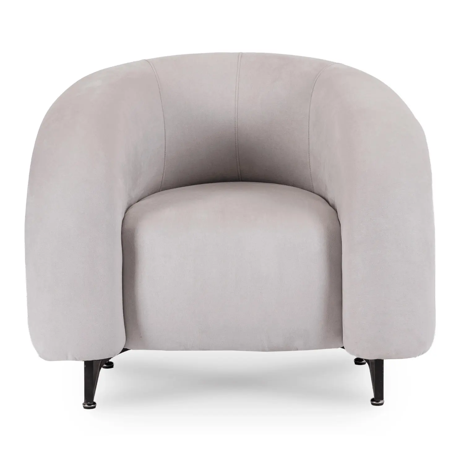Кресло Mebel Elite Carmine Velour (Grey) - 5