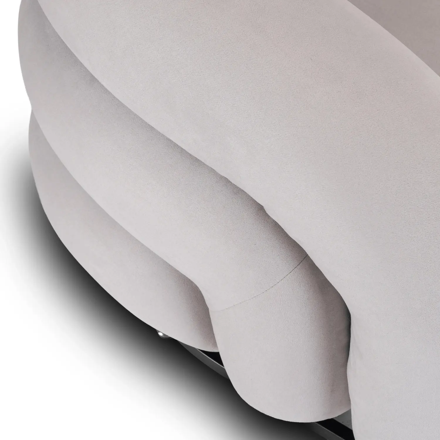 Кресло Mebel Elite Carmine Velour (Grey) - 7