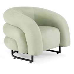 Кресло Mebel Elite Carmine Velour (Mint) Thumb