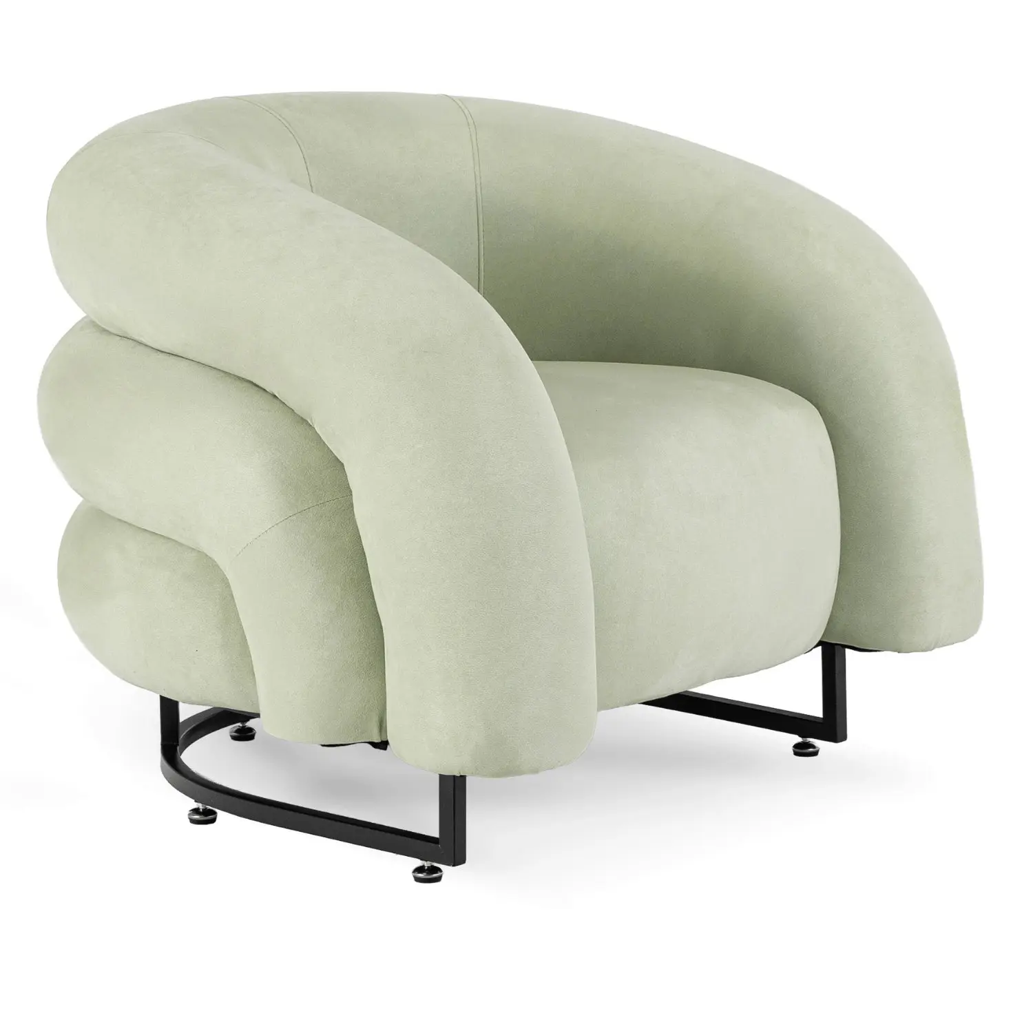 Кресло Mebel Elite Carmine Velour (Mint) - 2
