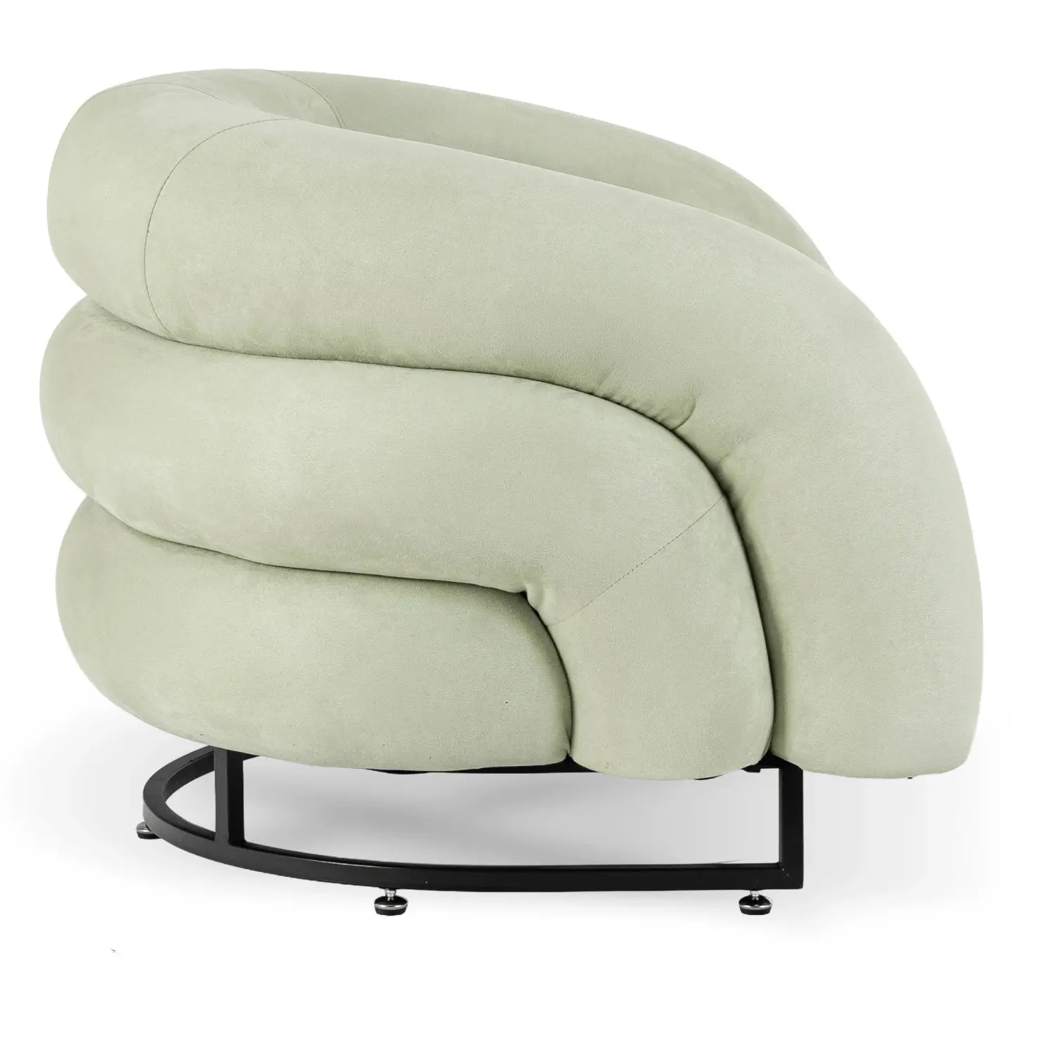 Кресло Mebel Elite Carmine Velour (Mint) - 3