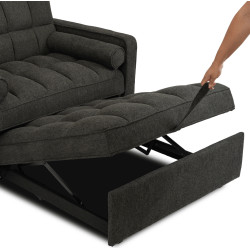 Fotoliu Mebel Elite Corra (Black) Thumb