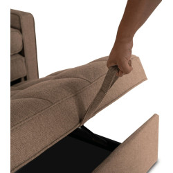 Fotoliu Mebel Elite Corra (Brown) Thumb