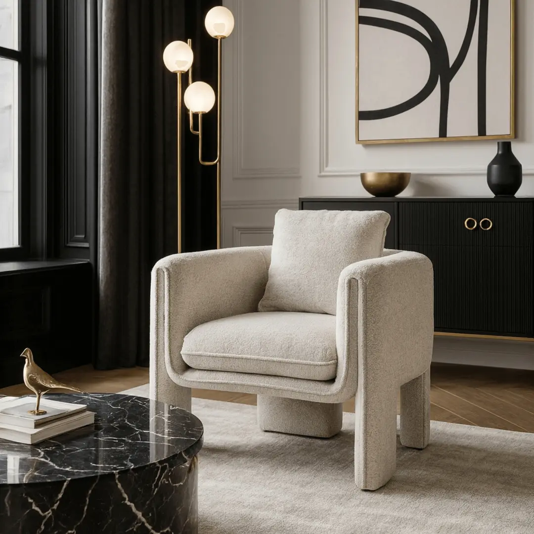 Fotoliu Mebel Elite Gala (Grey)