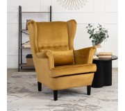 Кресло Mebel Elite Klaris 2 (Mustard/Black)