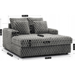 Fotoliu Mebel Elite Kobel (Grey) Thumb