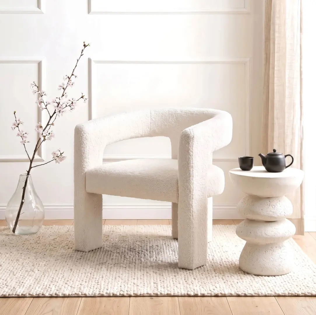Fotoliu Mebel Elite Lille (Cream)