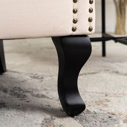 Fotoliu Mebel Elite Mallo (Beige/Black) Thumb