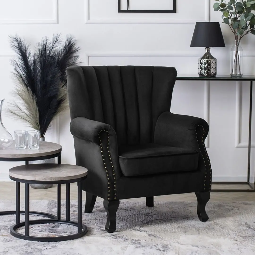 Fotoliu Mebel Elite Mallo (Black)