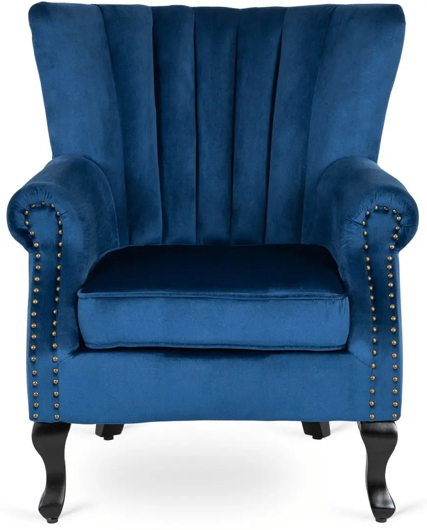 Кресло Mebel Elite Mallo (Dark Blue/Black)