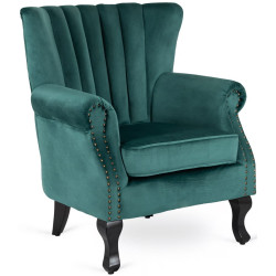 Fotoliu Mebel Elite Mallo (Green/Black) Thumb