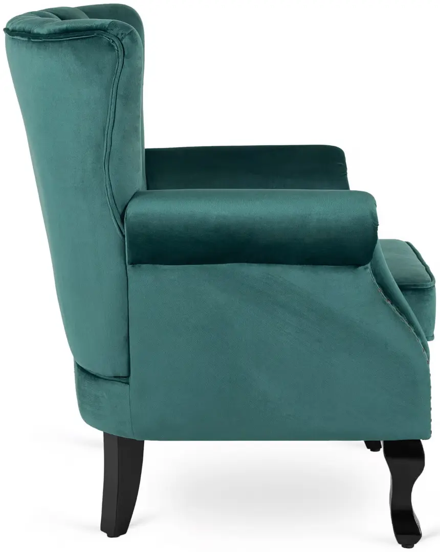 Fotoliu Mebel Elite Mallo (Green/Black) - 10