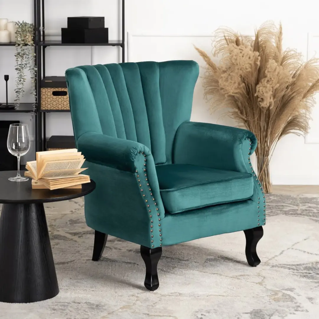 Fotoliu Mebel Elite Mallo (Green/Black)