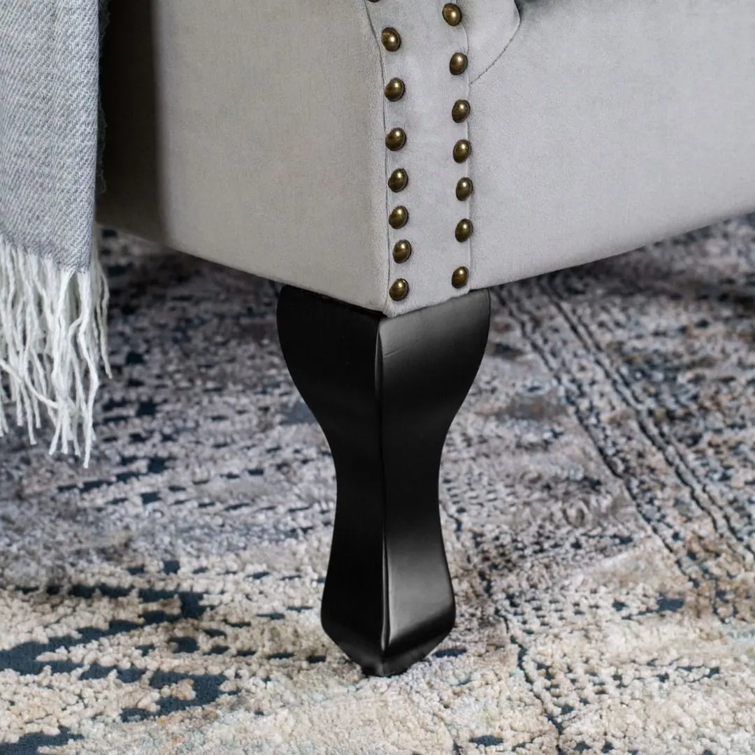 Fotoliu Mebel Elite Mallo (Grey/Black)