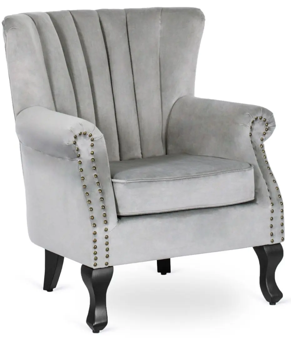 Fotoliu Mebel Elite Mallo (Grey/Black)