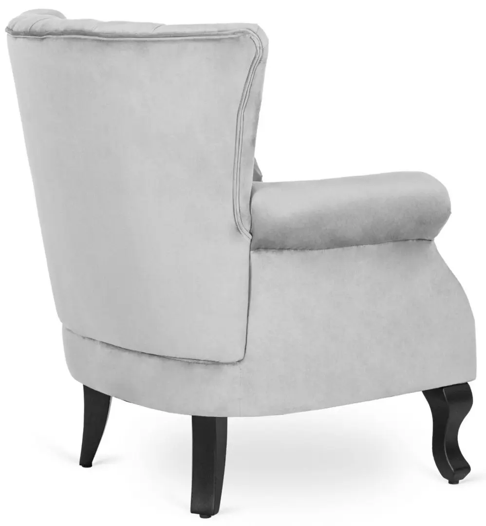 Fotoliu Mebel Elite Mallo (Grey/Black)