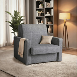Fotoliu Mebel Elite Milan 1 (Grey)