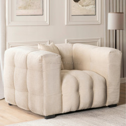 Fotoliu Mebel Elite Moderno 1S (Cream)