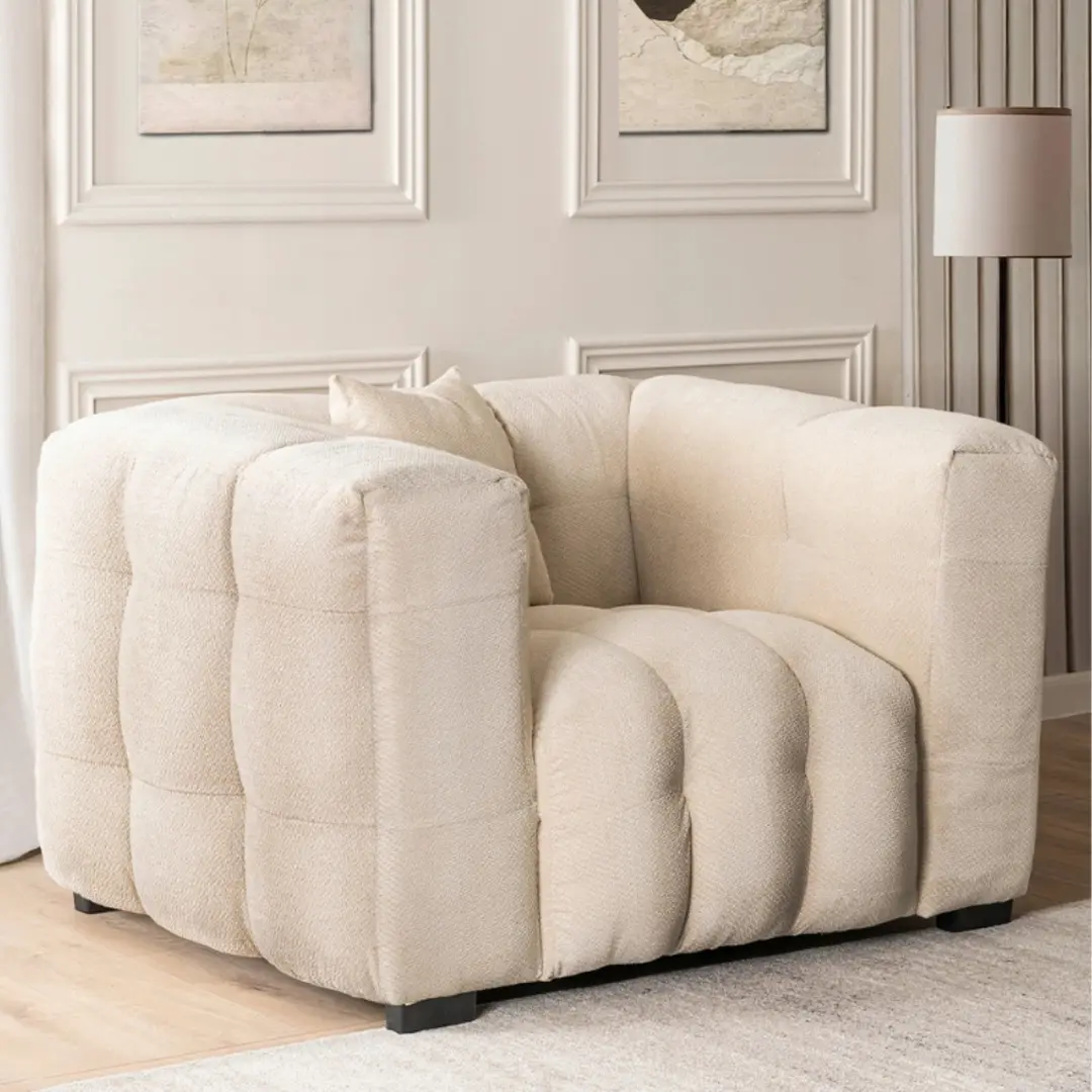 Fotoliu Mebel Elite Moderno 1S (Cream)