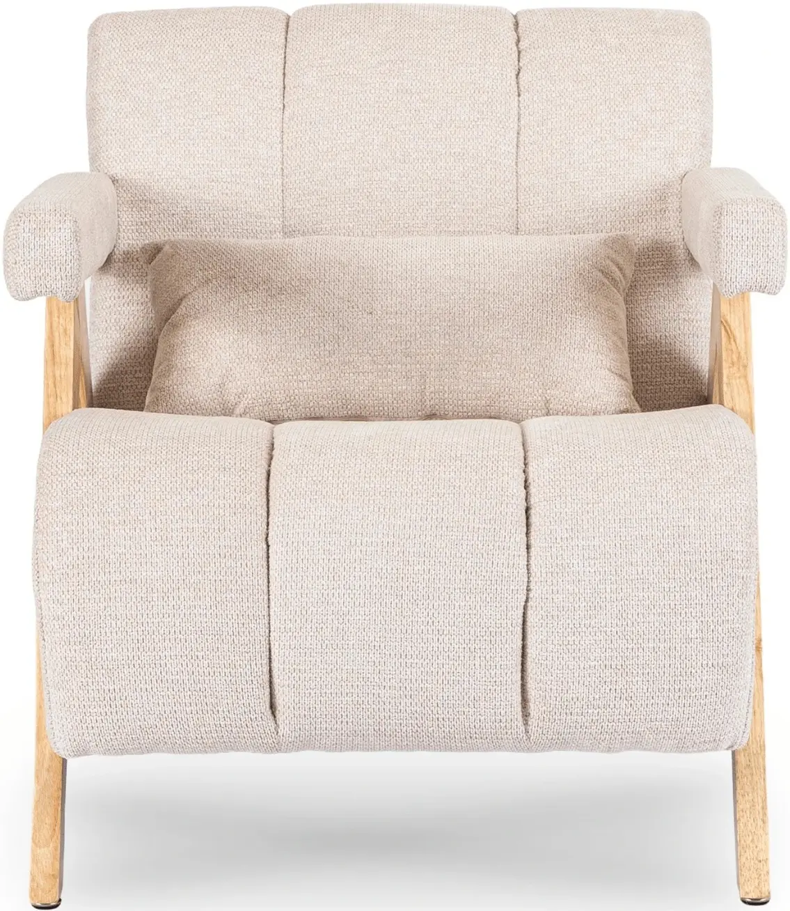 Fotoliu Mebel Elite Renato (Beige/Oak) - 5