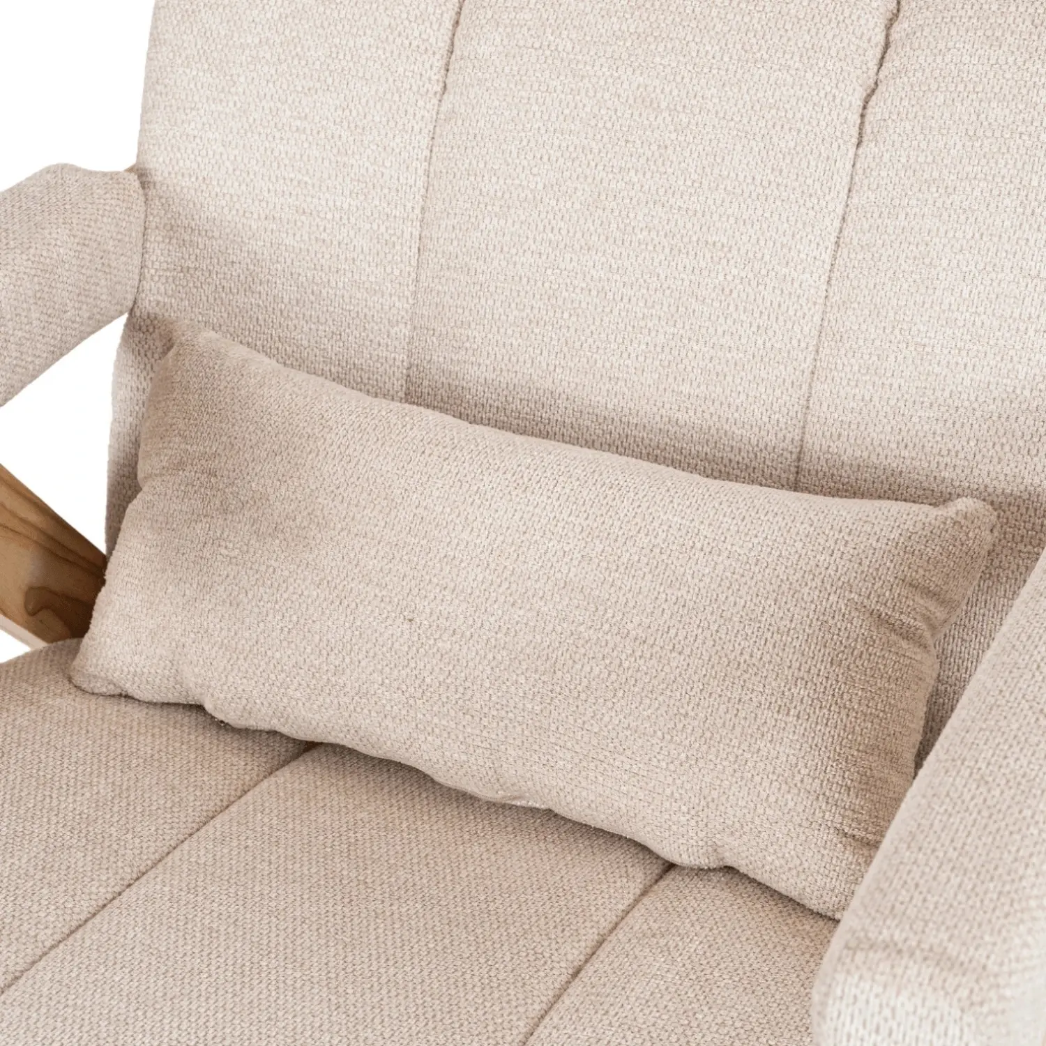 Fotoliu Mebel Elite Renato (Beige/Oak) - 6