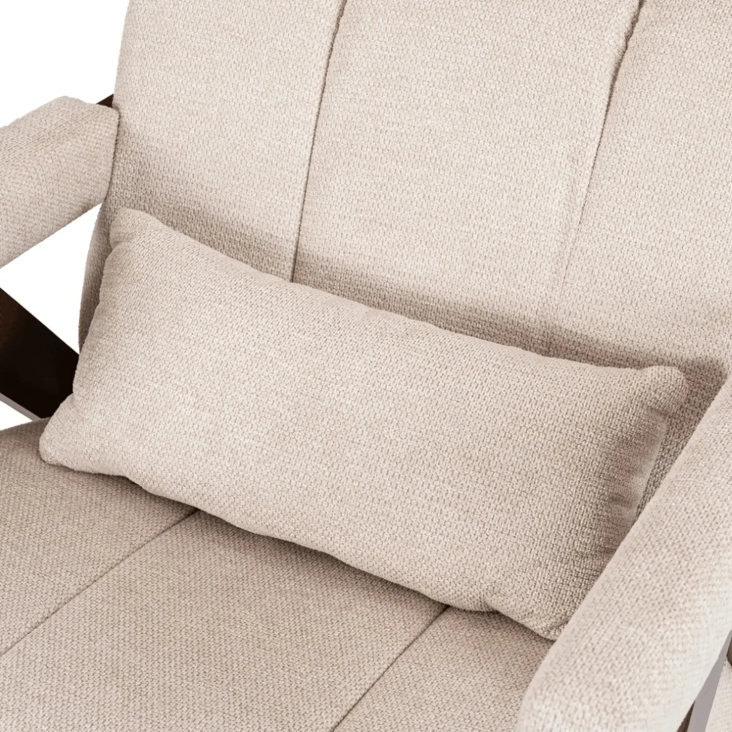 Fotoliu Mebel Elite Renato (Beige/Walnut) - 9