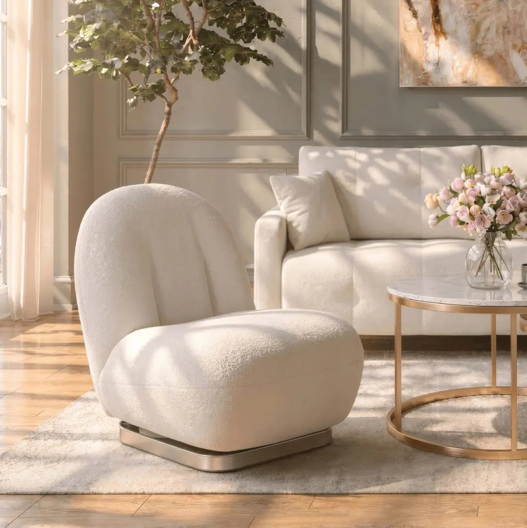 Fotoliu Mebel Elite Sonny (Cream)
