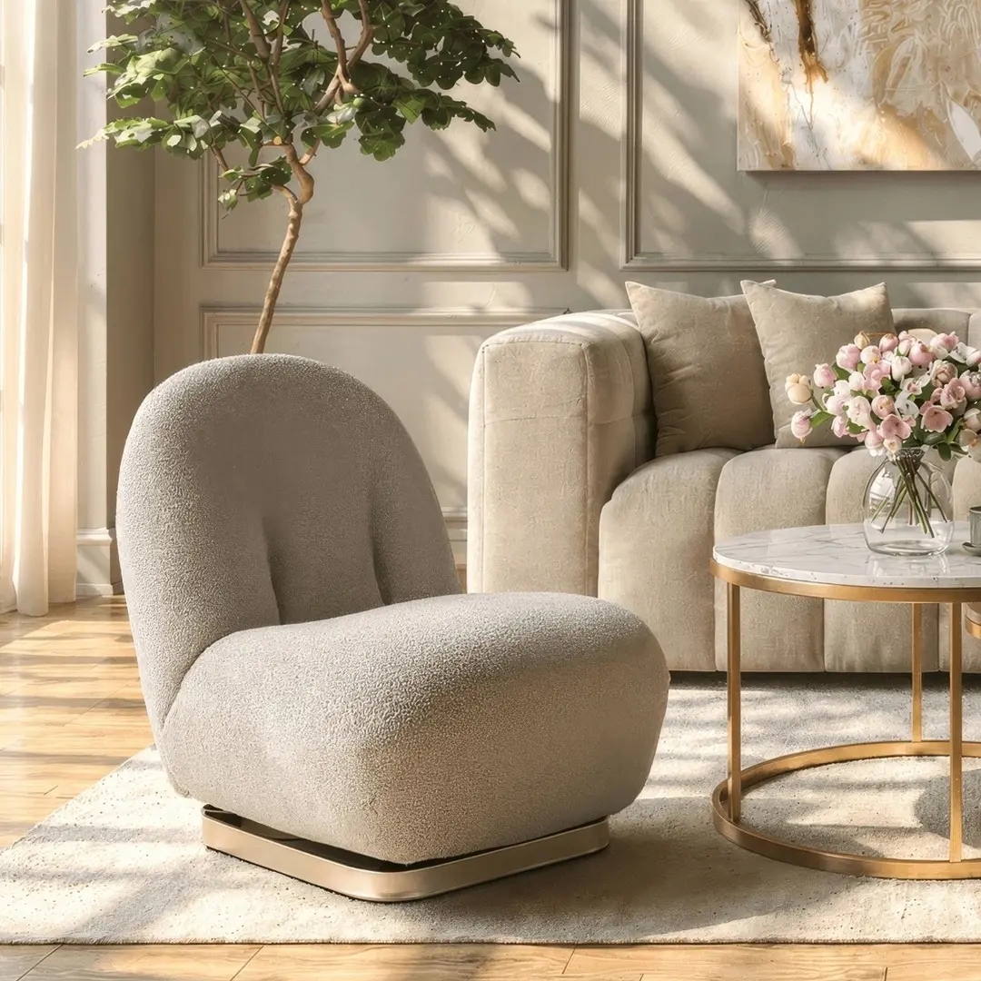 Fotoliu Mebel Elite Sonny (Grey)