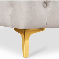 Кресло Mebel Elite Sorrento 1S (Cream/Gold) Thumb