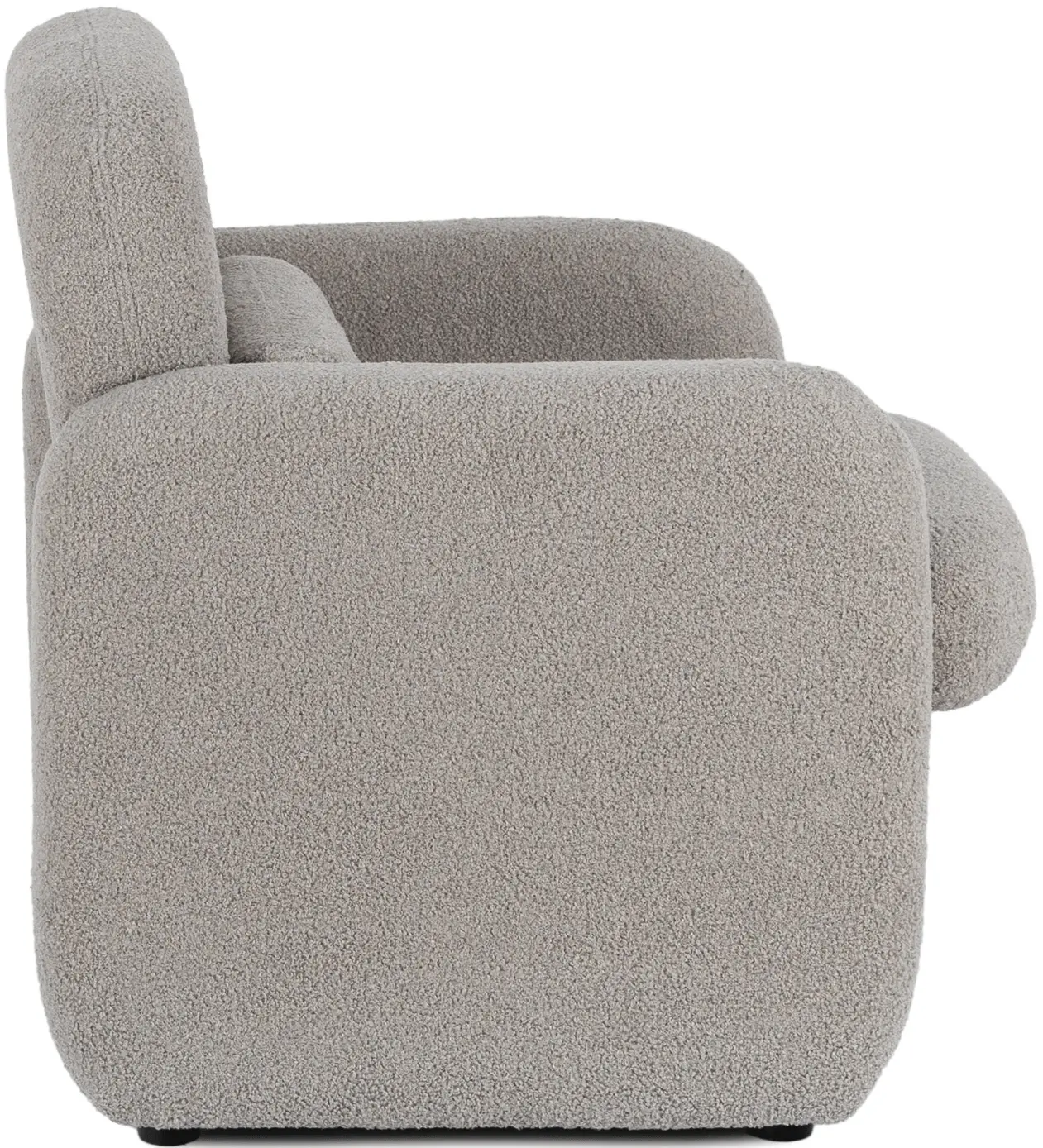 Fotoliu Mebel Elite Togo Boucle (Grey) - 4