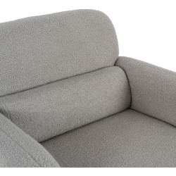 Fotoliu Mebel Elite Togo Boucle (Grey) Thumb