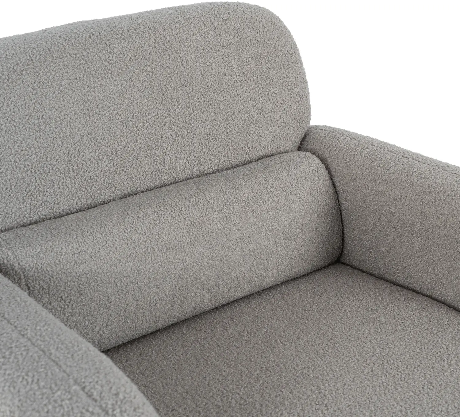 Fotoliu Mebel Elite Togo Boucle (Grey) - 7