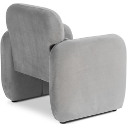 Fotoliu Mebel Elite Togo Welur (Light Grey) Thumb