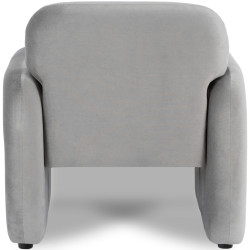 Fotoliu Mebel Elite Togo Welur (Light Grey) Thumb