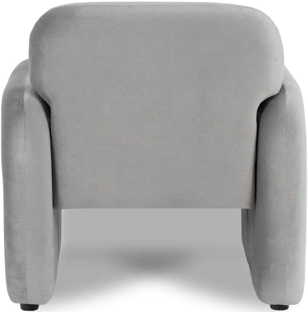 Fotoliu Mebel Elite Togo Welur (Light Grey) - 6