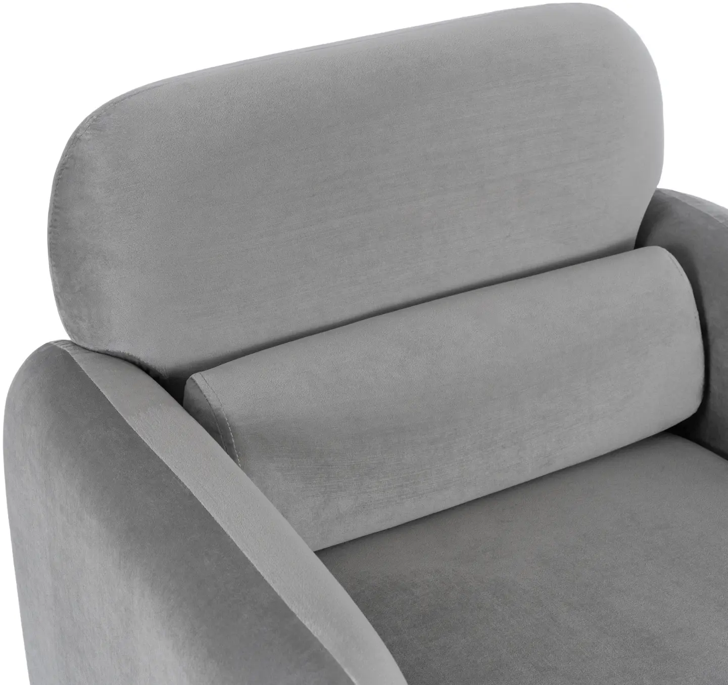 Fotoliu Mebel Elite Togo Welur (Light Grey) - 7