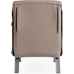 Кресло раскладное Mebel Elite Bart (Beige/Chrome) Thumb