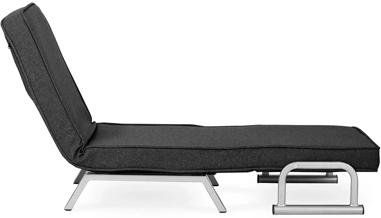 Кресло раскладное Mebel Elite Bart (Black/Chrome)