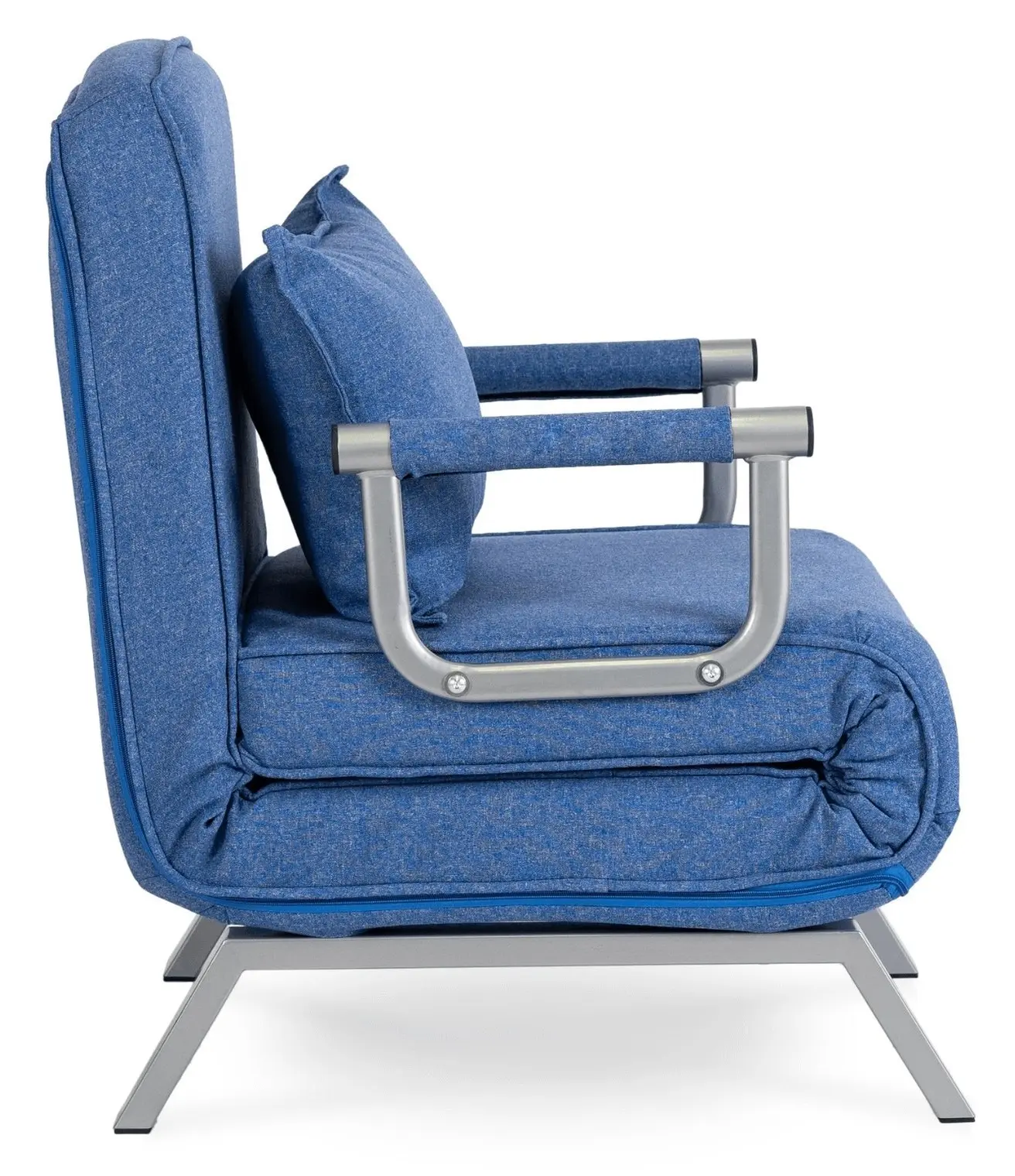 Fotoliu extensibil Mebel Elite Bart (Blue)