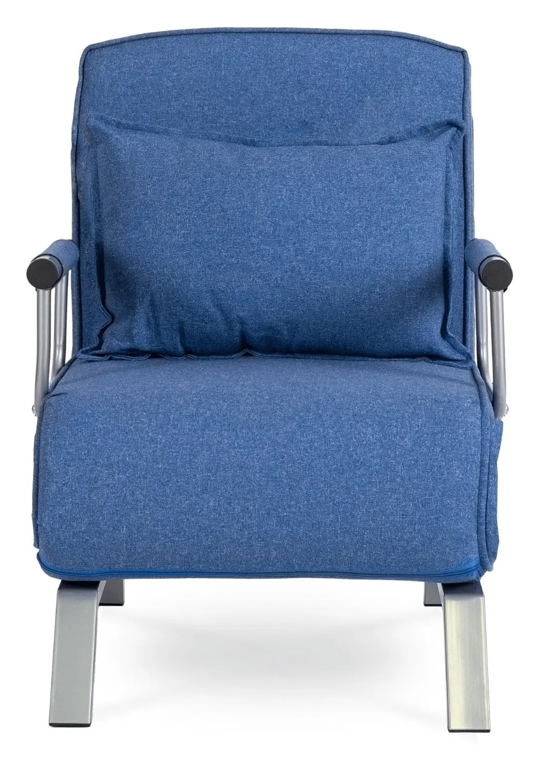 Fotoliu extensibil Mebel Elite Bart (Blue)