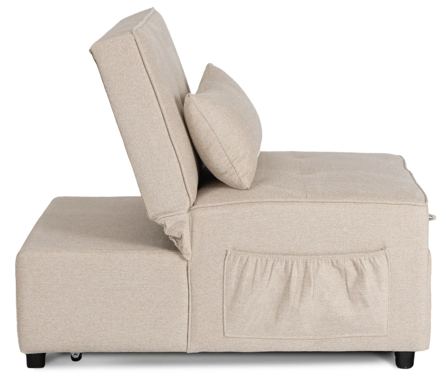 Кресло раскладное Mebel Elite Iberis 80cm (Beige)