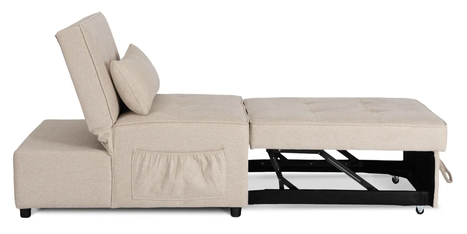 Кресло раскладное Mebel Elite Iberis 80cm (Beige)