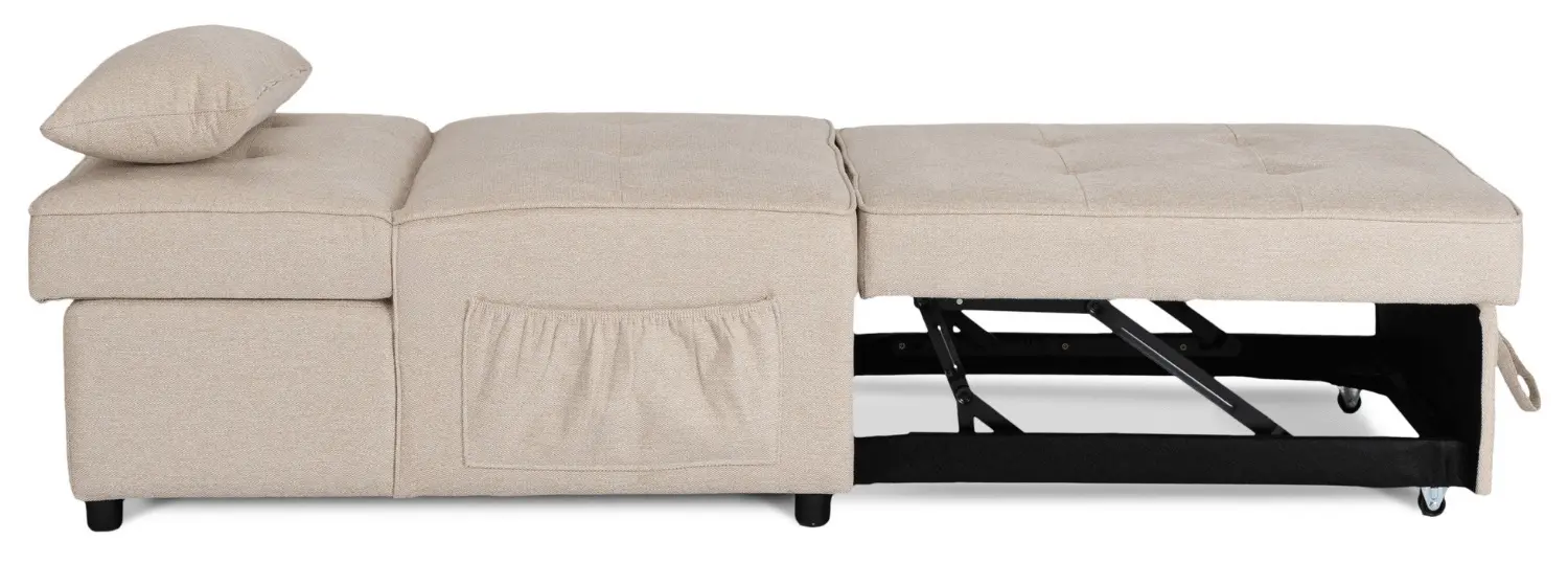 Кресло раскладное Mebel Elite Iberis 80cm (Beige)