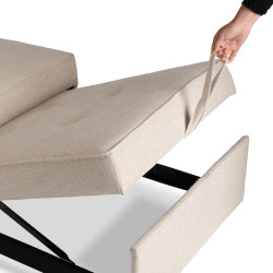 Кресло раскладное Mebel Elite Iberis 80cm (Beige) Thumb