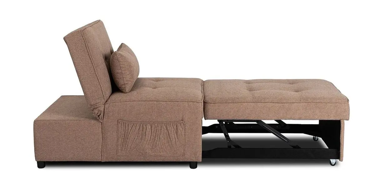 Кресло раскладное Mebel Elite Iberis 80cm (Brown)