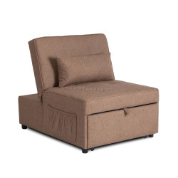 Fotoliu extensibil Mebel Elite Iberis 80cm (Brown)