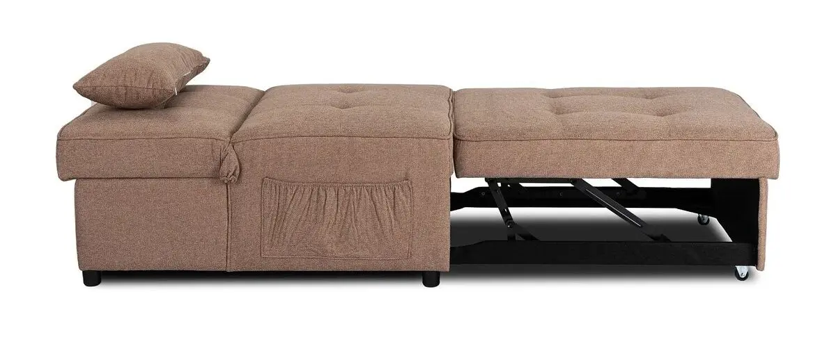 Кресло раскладное Mebel Elite Iberis 80cm (Brown)