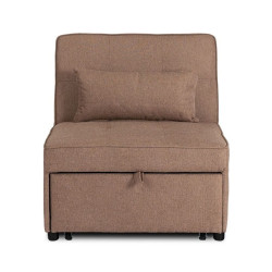 Кресло раскладное Mebel Elite Iberis 80cm (Brown) Thumb