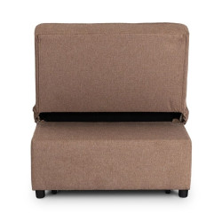 Кресло раскладное Mebel Elite Iberis 80cm (Brown) Thumb