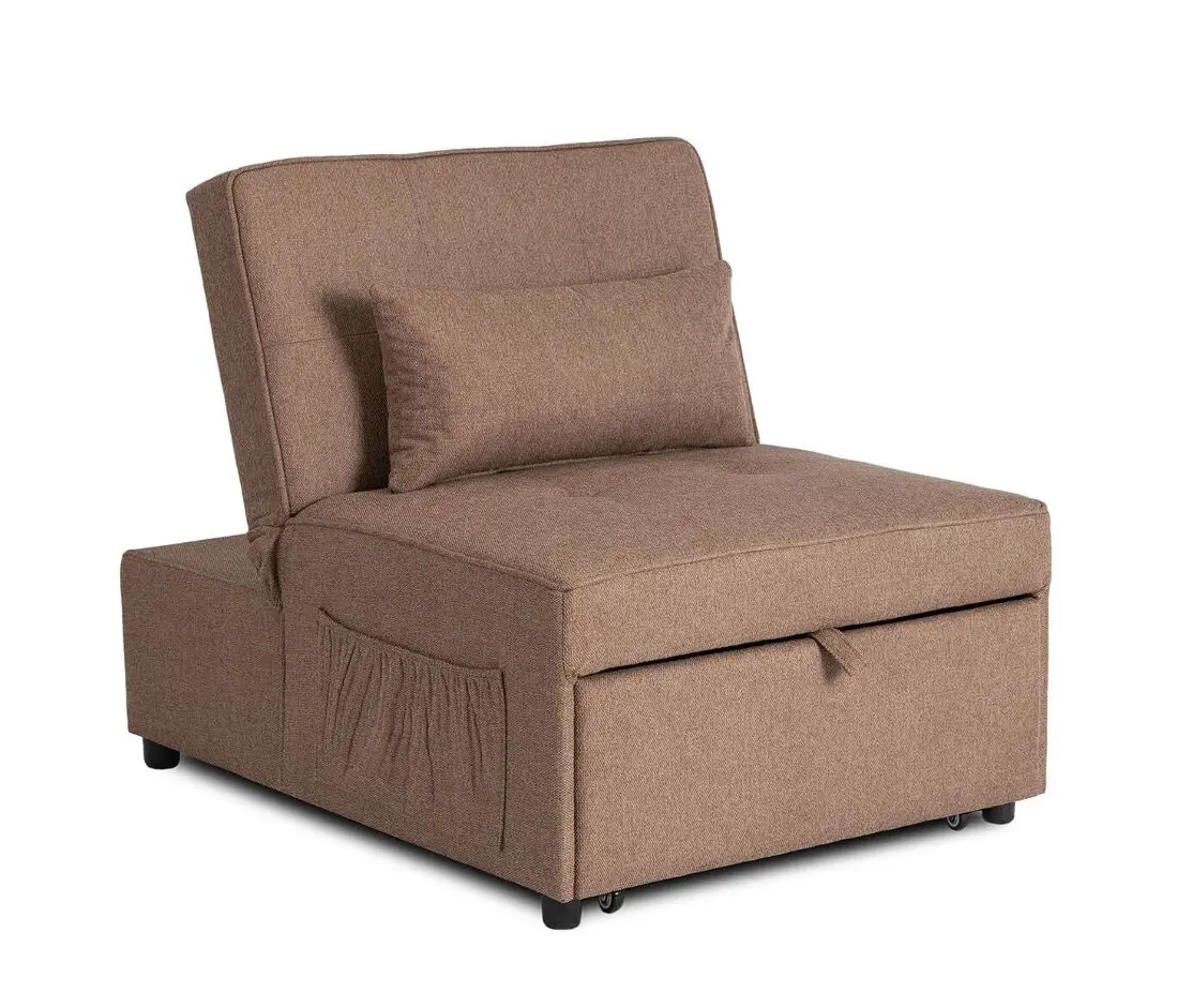 Кресло раскладное Mebel Elite Iberis 80cm (Brown)